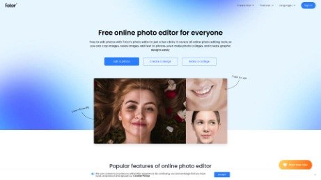 Fotor – Free Online Photo Editing & Image Editor