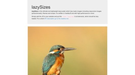 lazysizes - the ultimate lazyloader for responsive images, iframes and widget