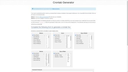 Crontab Generator - Generate crontab syntax