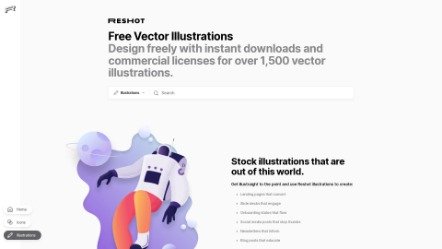 Reshot - free vector illustrations
