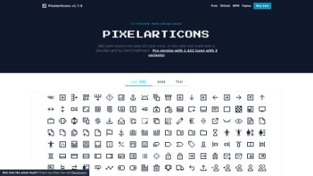 Pixelarticons