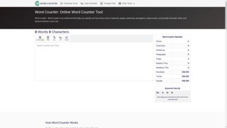 Word Counter, Online Word Counter Tool for free