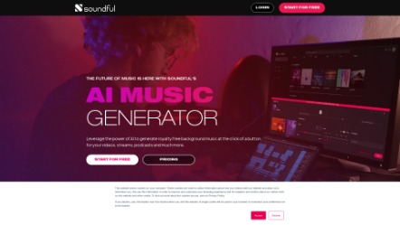 AI Music Generator - Royalty Free Music For Creators - Soundful