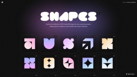 Copy-Paste SVG Shapes