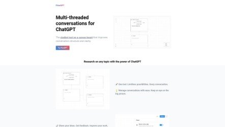 FlowGPT - a visual interface for ChatGPT
