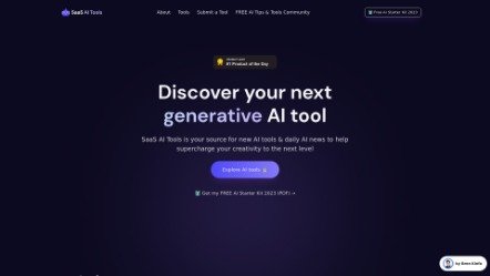 SaaS AI Tools - Directory of Generative AI Tools