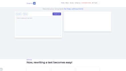 Paraphraz.it _ Paraphrasing tool online to rewriting text for free